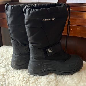 Kamik Snow Boots Men’s Size 9 EUC black